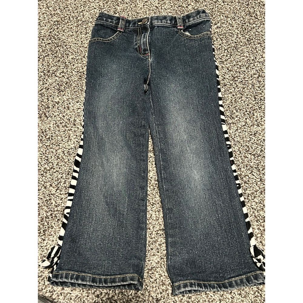 Vintage Gymboree Mod Zebra jeans size 4T k27